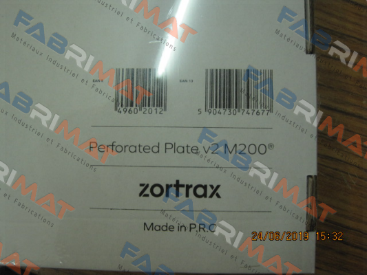 Zortrax-Perforated Plate v2 for M200 price