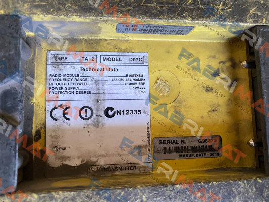 Autec-Type: TA12, Model D07C price
