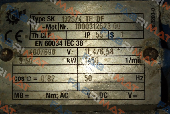 Nord-SK33-132SP/4 TF F price