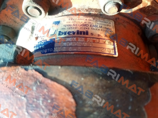 Brevini-ED2020/MR/15.4/61125701940 price