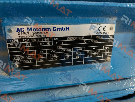 AC Motoren-FCM 180 L-4/HE price