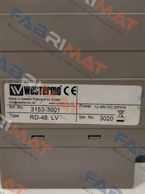 Westermo-P/N: 3153-3001 Type: RD-48 LV price