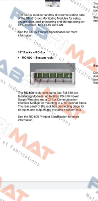Bruel-Kjaer-RC-600 19"-Rack price