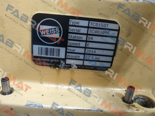 Weiss-TC0150T, TC403095 price