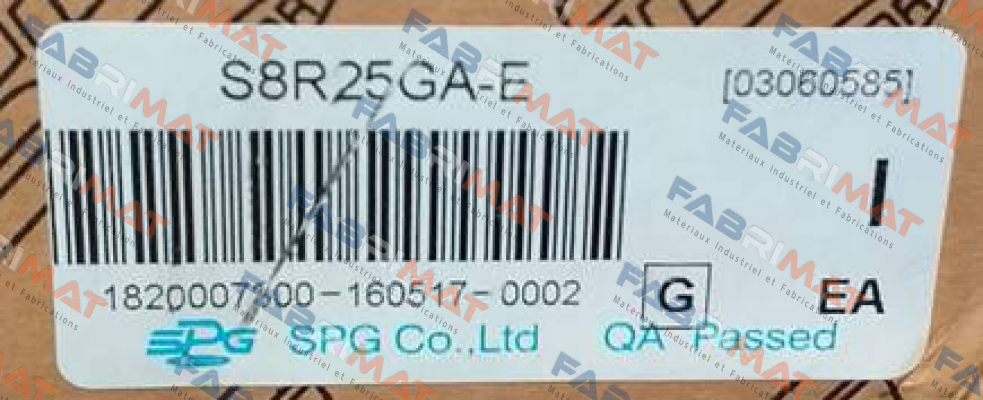 Spg Motor-S8R25GA-ECE price