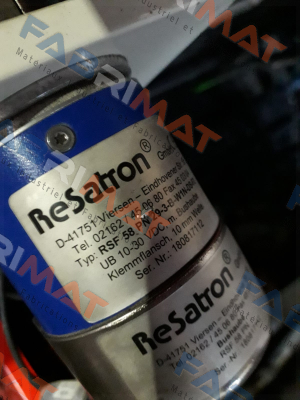 Resatron-RSF 58 P/N: 29-3-B-W1N-DS-F2 price