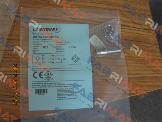 Contrinex-P/N: 320-520-153, Type: DW-AS-503-M12-120  price