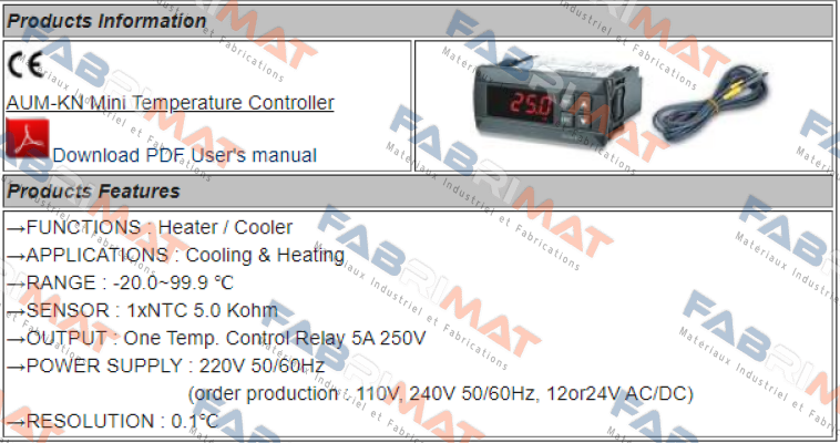 Maxthermo-AUM-2KN price