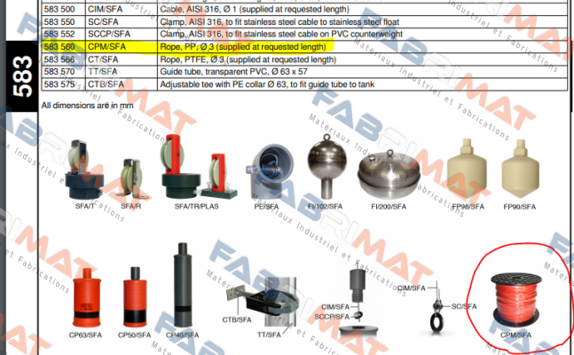 Bamo-CPM/SFA (583560) price