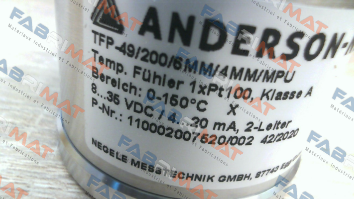Anderson-Negele-TFP-49/200/6MM/4MM/MPU /TB0-150/X (7449.2014) price