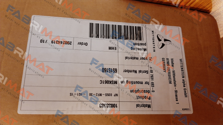 Wittenstein-NP035S-MF2-30-1G1-1S price
