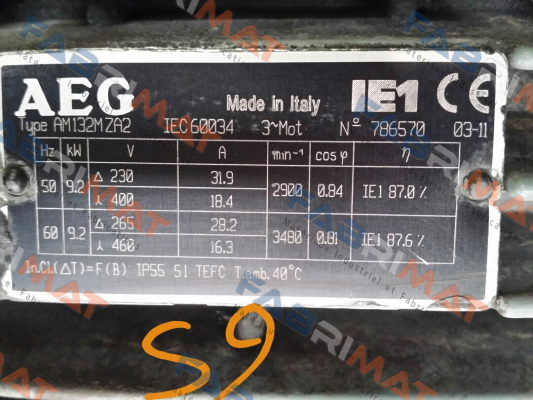 AEG-AMPE 132M ZA 2  price