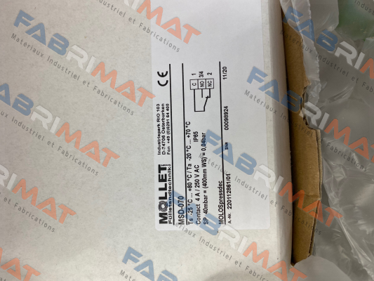 Mollet-P/N: 90261089; Type:MSD-070 price