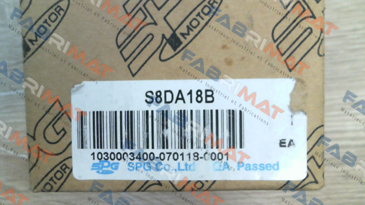 Spg Motor-S8DA18B price