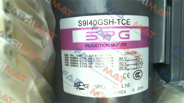 Spg Motor-SPG S9I40GSH-TCE price