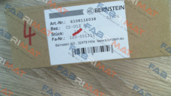 Bernstein-P/N: 6108116038, Type: C2-U1Z R price
