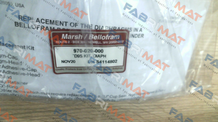Bellofram-970-020-000 price