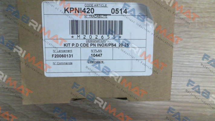 Meca-Inox-KPNI420 0514 price