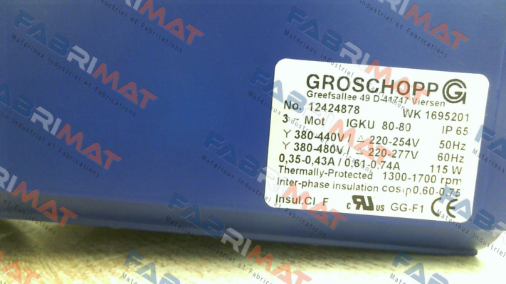 Groschopp-IGKU 80 80 price