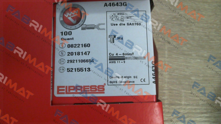 Elpress-p/n: 7278-272100, Type: A4643G price