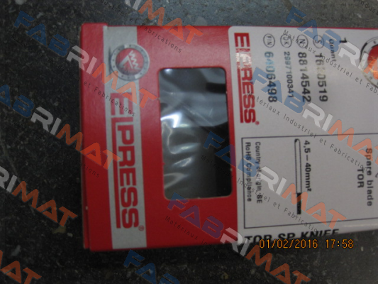 Elpress-TOR SP KNIFE  price