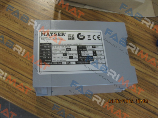 Mayser-SG-EFS 104 ZK2/1 24 V AC/DC/Pb-Free 1,2 kOhm price