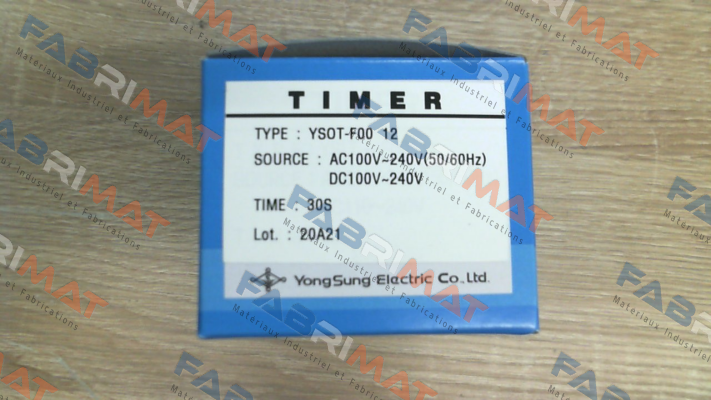 YongSung Electric-YS OT-F0012 30S price