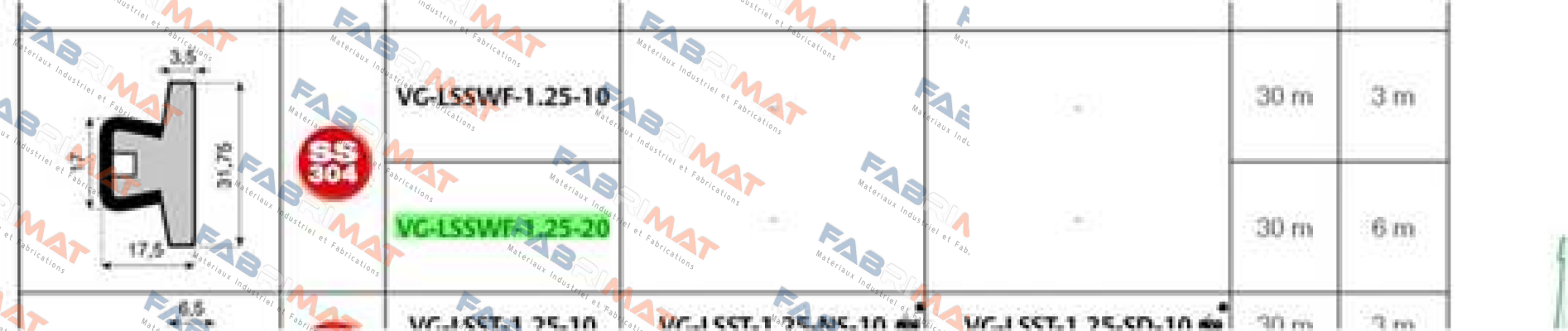 System Plast-VG-LSSWF-1.25-20 price