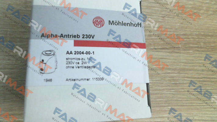 Moehlenhoff-AA2004 price