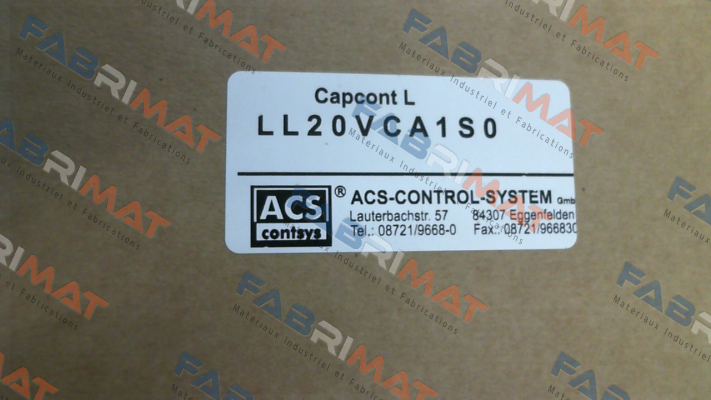 ACS CONTSYS-L L 2 0 V C A 1 S 0 (111000044) price