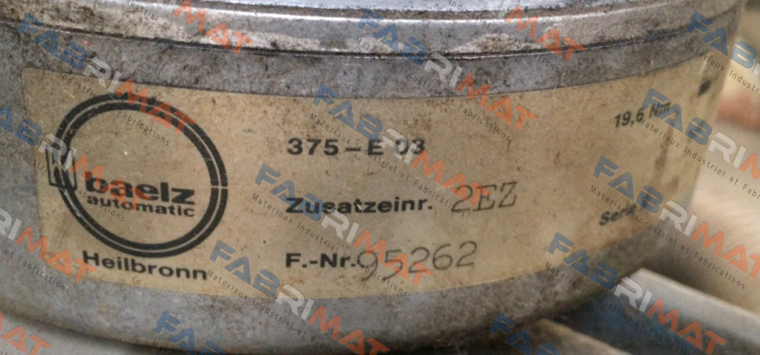 Baelz-375-E03-031  price