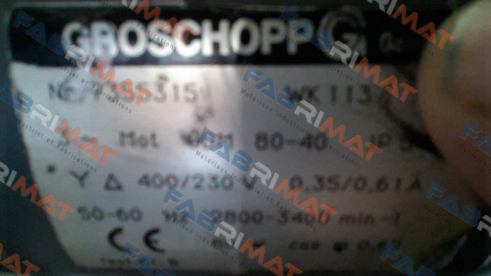 Groschopp-Nr: 7355315 WK1137  price
