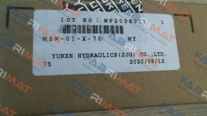 Yuken-MSW-01-X-70 price