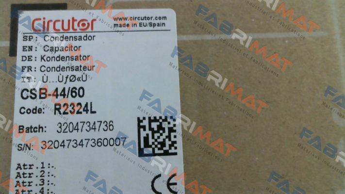 Circutor-R2324L CSB-44/60 price