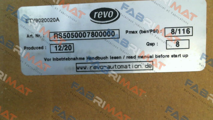 Revo-RS5050007800000 price