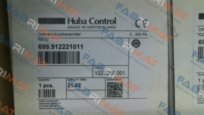 Huba Control-699.912221011 price