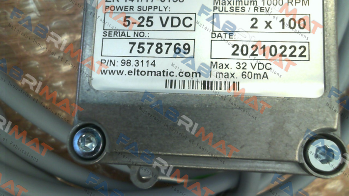 Eltomatic-98.3114 price