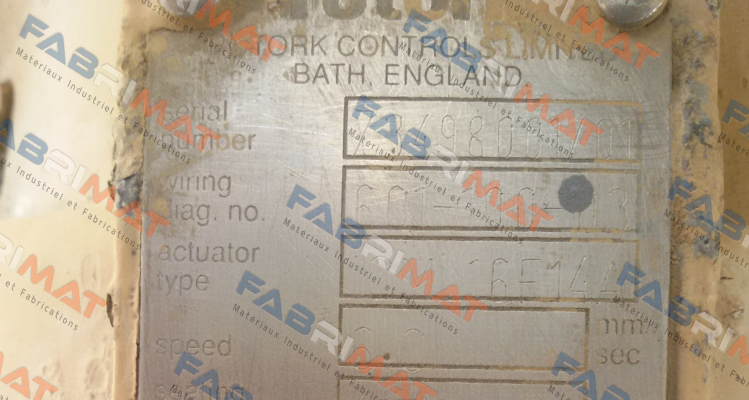 Rotork-IQML 16 F14A, S/N 73498001/01  price
