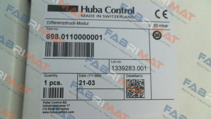 Huba Control-698.0110000001 price