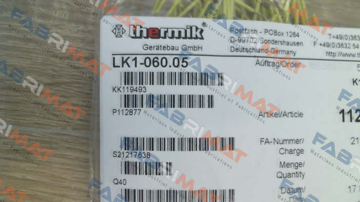 Thermik-LK1.060.05.0100/0100 price