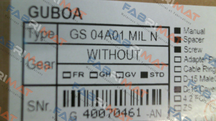 Guboa-GS 04A01-MIL-N price