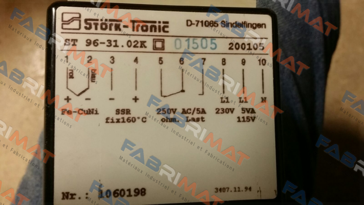 Stork tronic-1060198 price