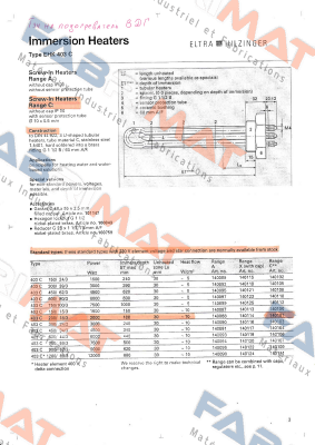 ELTRA HILZINGER-403 C price