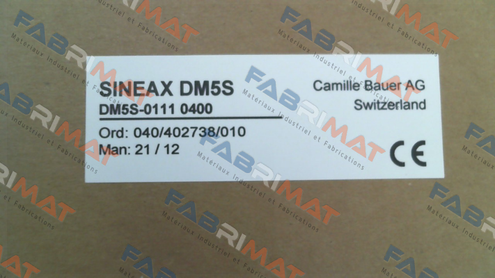 Camille Bauer-Sineax DM5S-0111 0400 price