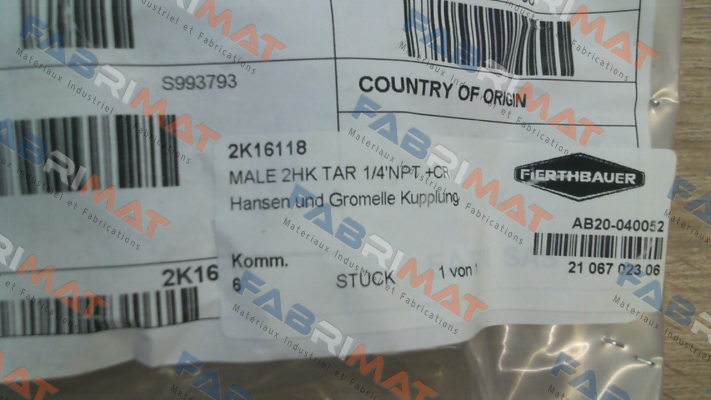 Hansen-2K16118 price