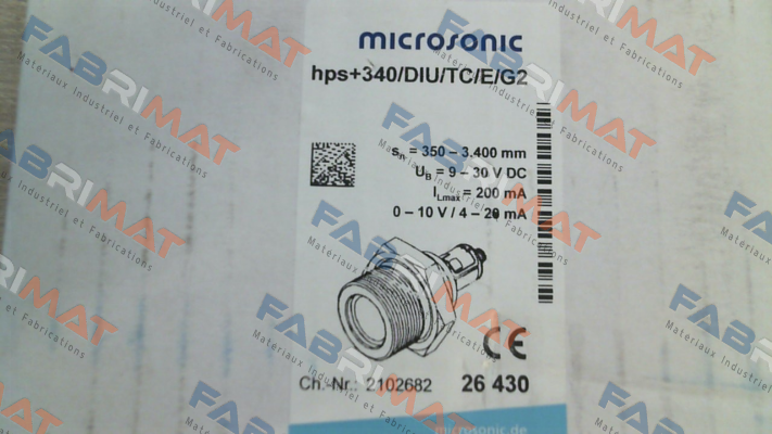 Microsonic-p/n: 26430, Type: hps+340/DIU/TC/E/G2 price