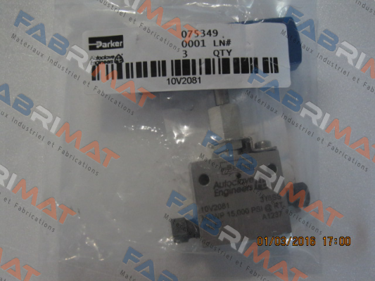 Autoclave Engineers (Parker)-10V2081 price