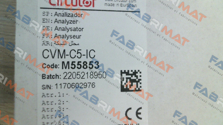 Circutor-Nr. M55853 Type CVM-C5-IC price