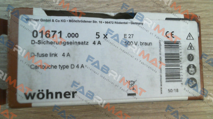 Wöhner-01671 (pack x5) price