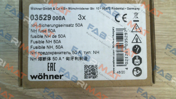 Wöhner-03529 (pack x3) price